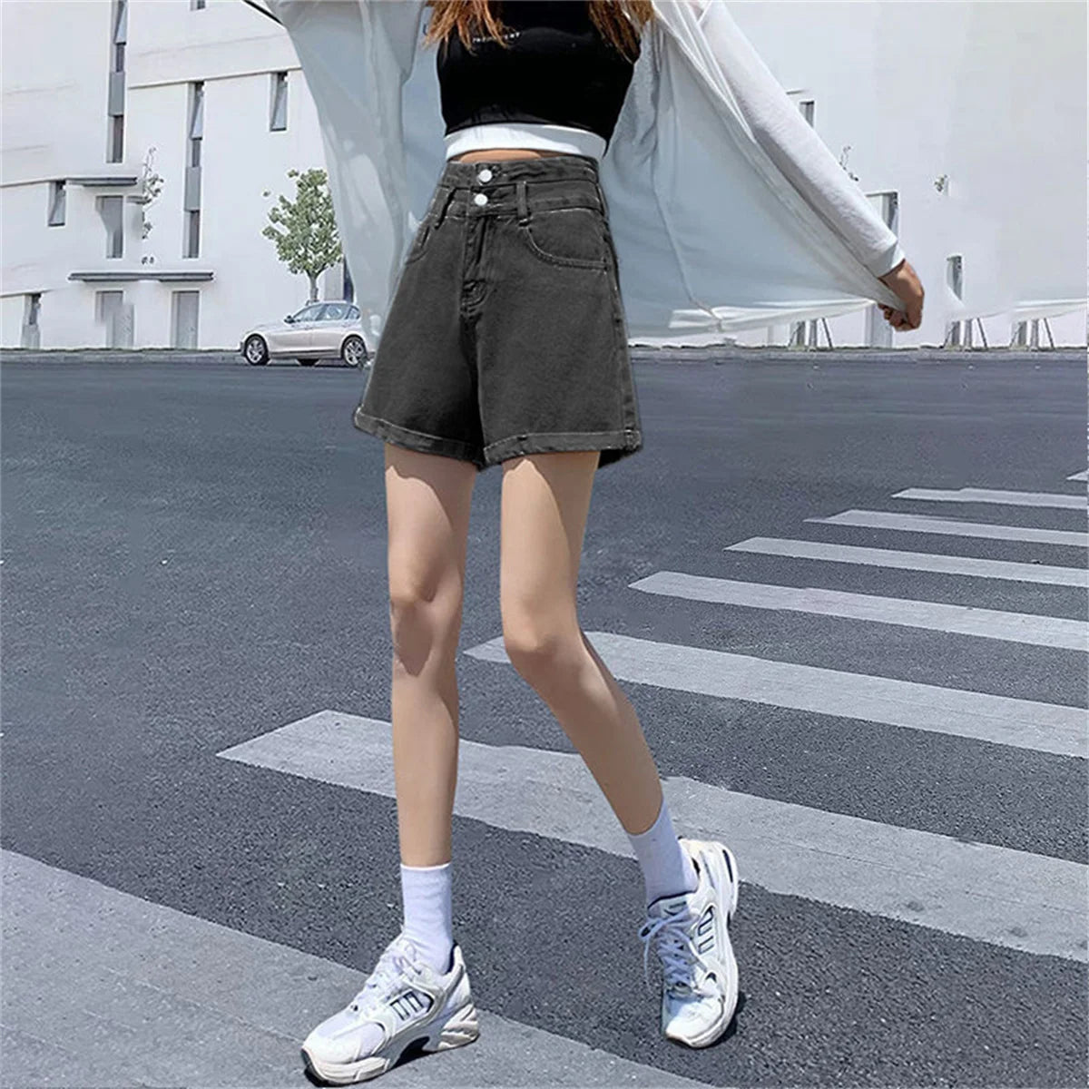 Summer New Y2K Korean Retro Hot Pants