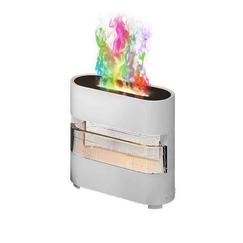 New Products Rain Cloud Fire Humidifier Water Drip Novedades 2024 Rain Water Diffuser Fire Flame Humidifier Aroma Diffuser